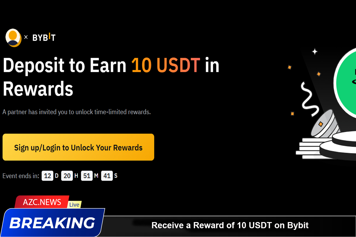 Receive A Reward Of 10 Usdt On Bybit