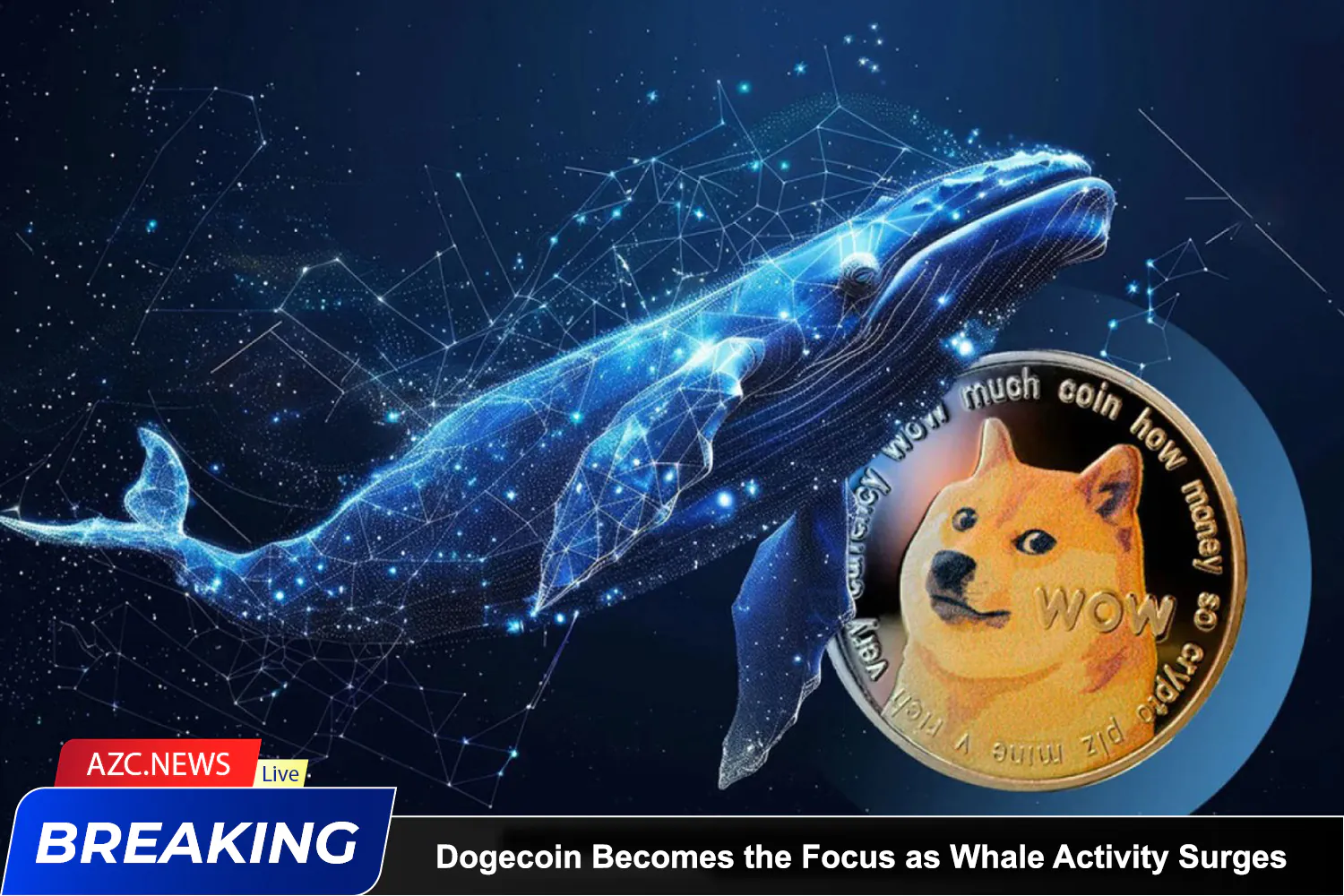 Azcnews Dogecoin Becomes The Focus As Whale Activity Surges