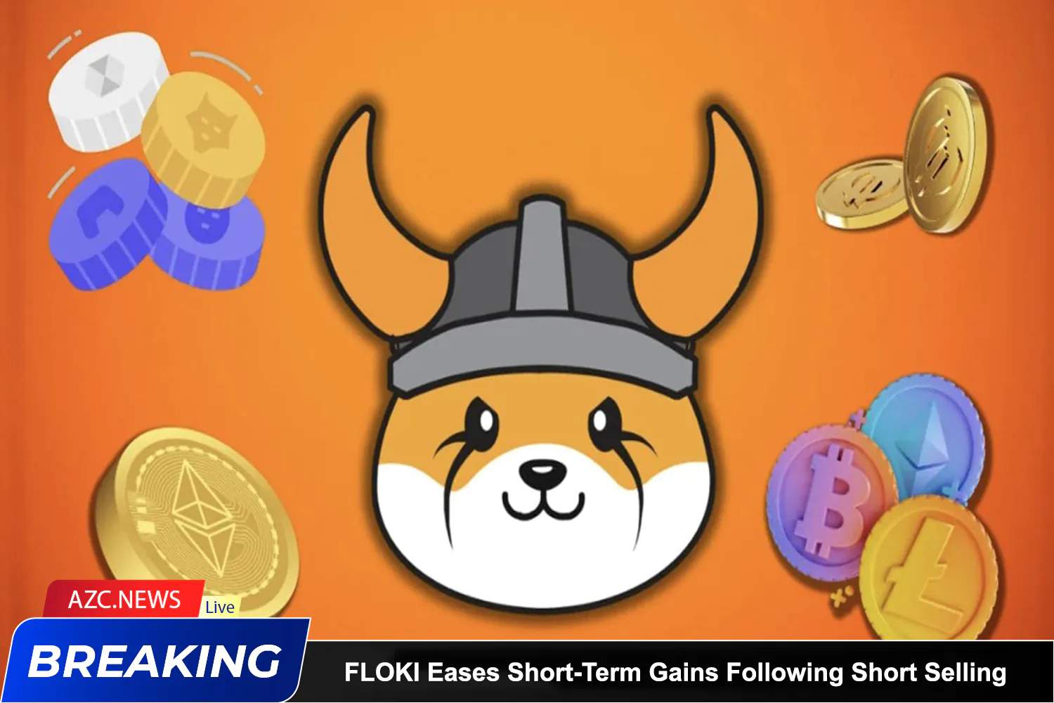 Azcnews Floki Eases Short Term Gains Following Short Selling