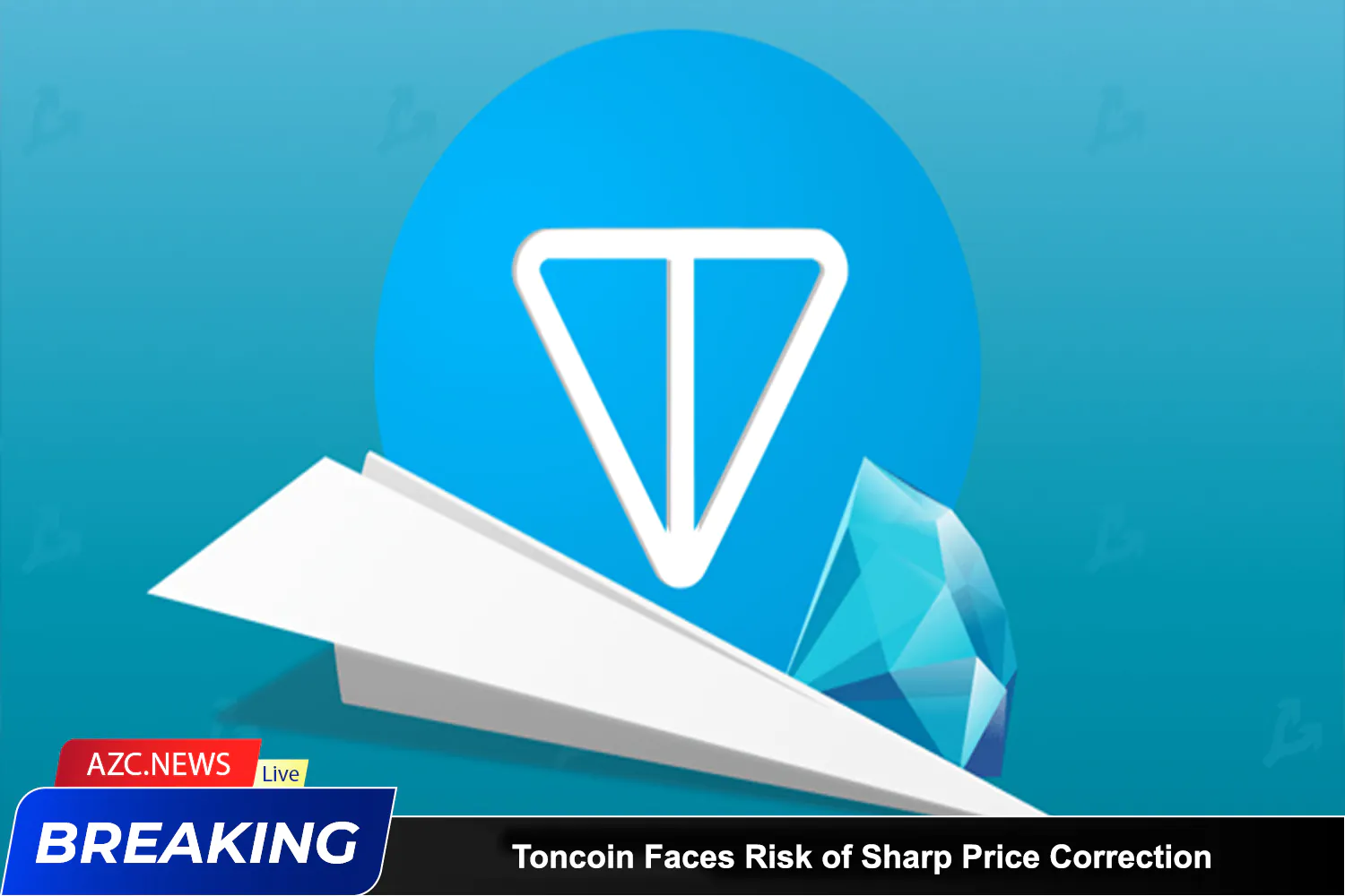 Azcnews Toncoin Faces Risk Of Sharp Price Correction