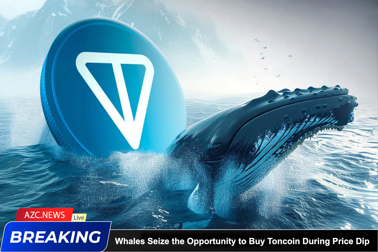 Azcnews Whales Seize The Opportunity To Buy Toncoin During Price Dip