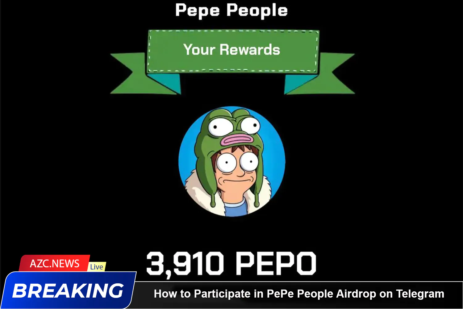 How To Participate In Pepe People Airdrop On Telegram