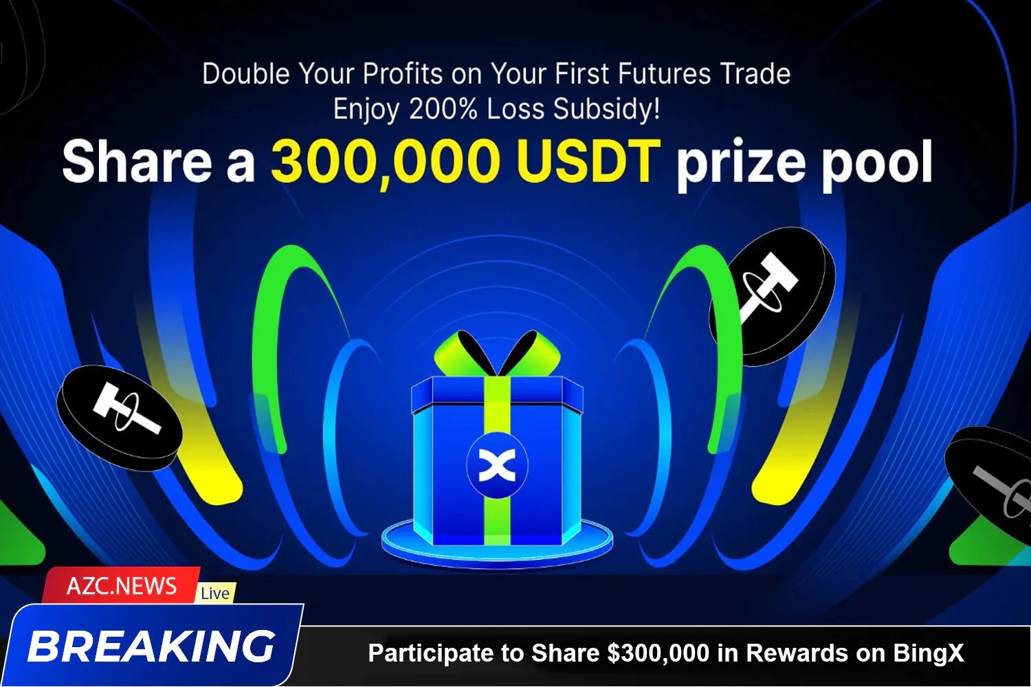 Participate To Share $300,000 In Rewards On Bingx