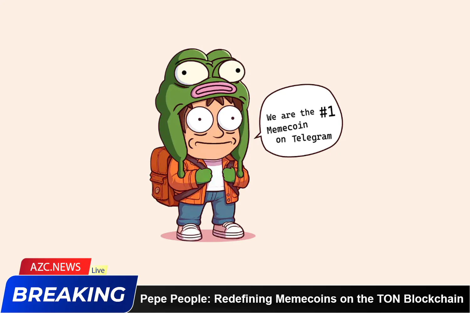 Pepe People Redefining Memecoins On The Ton Blockchain