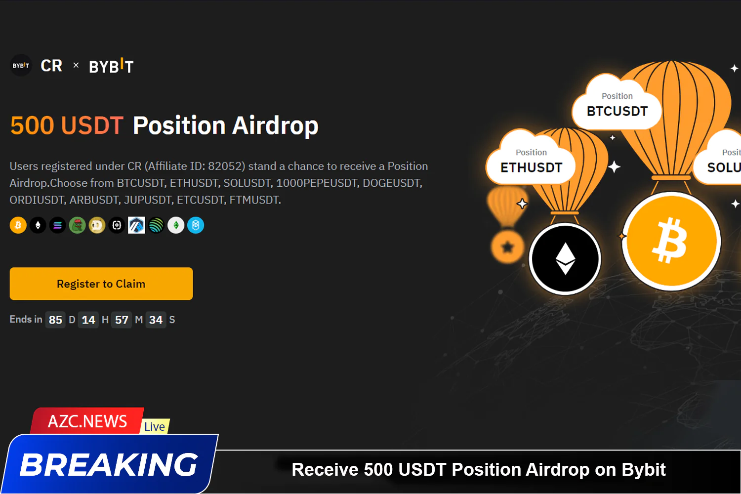 Receive 500 Usdt Position Airdrop On Bybit