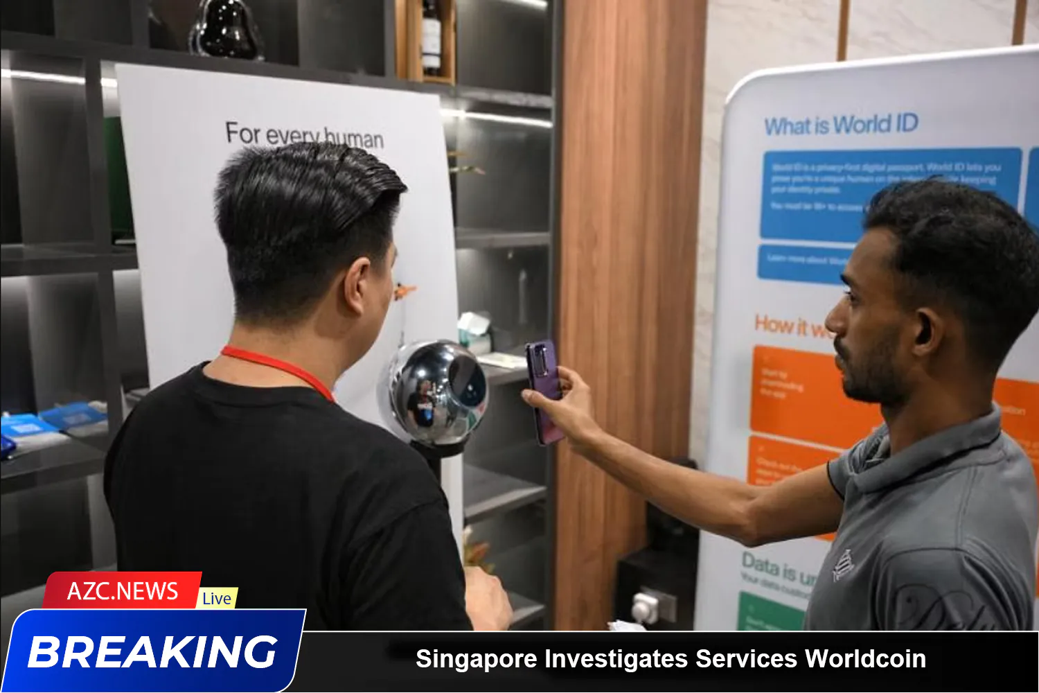 Singapore Investigates Services For Buying And Selling Worldcoin Accounts