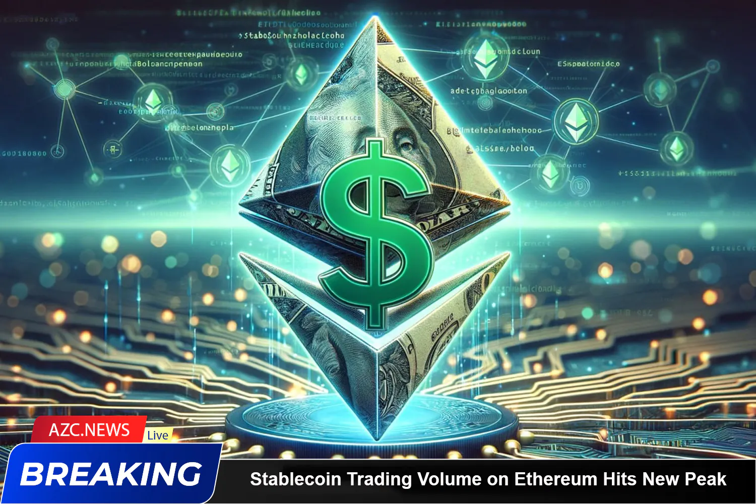 Stablecoin Trading Volume On Ethereum Hits New Peak