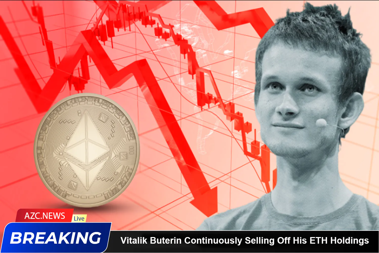 Vitalik Buterin Continuously Selling Off His Eth Holdings