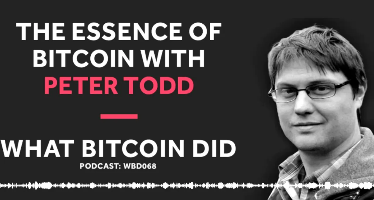 A Video Of Peter Todd Talking About Bitcoin