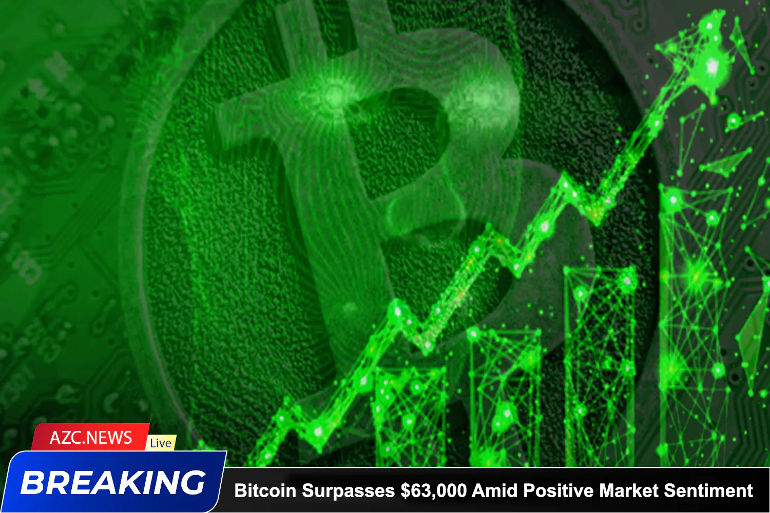 Azcnews Bitcoin Surpasses $63,000 Amid Positive Market Sentiment