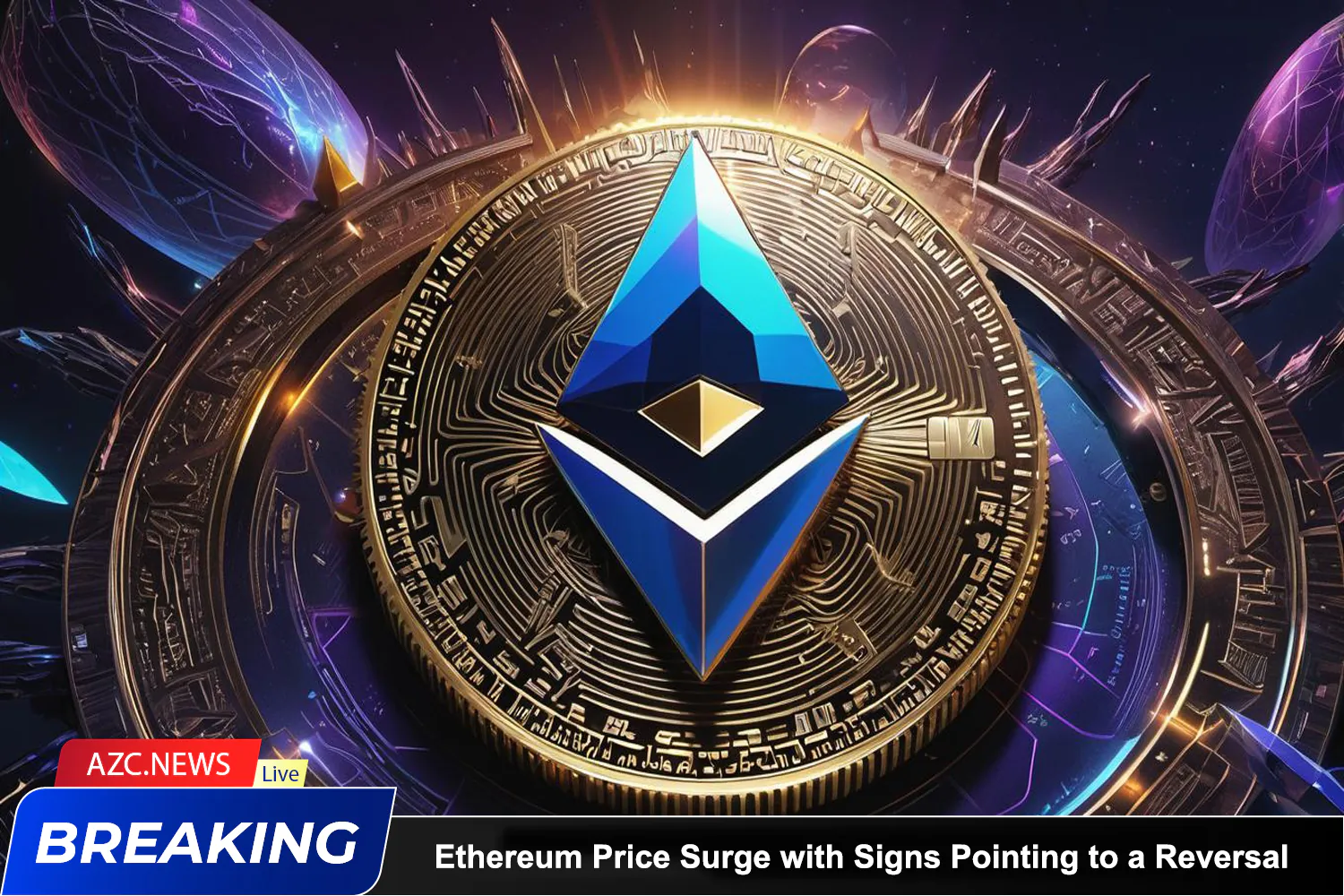 Azcnews Ethereum Price Surge With Signs Pointing To A Reversa