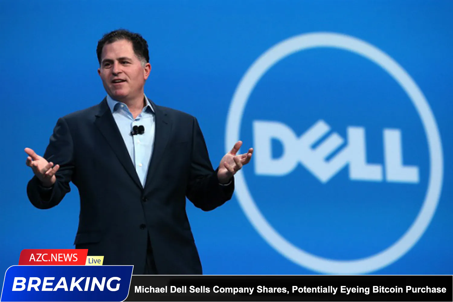 Azcnews Michael Dell Sells Company Shares, Potentially Eyeing Bitcoin Purchase