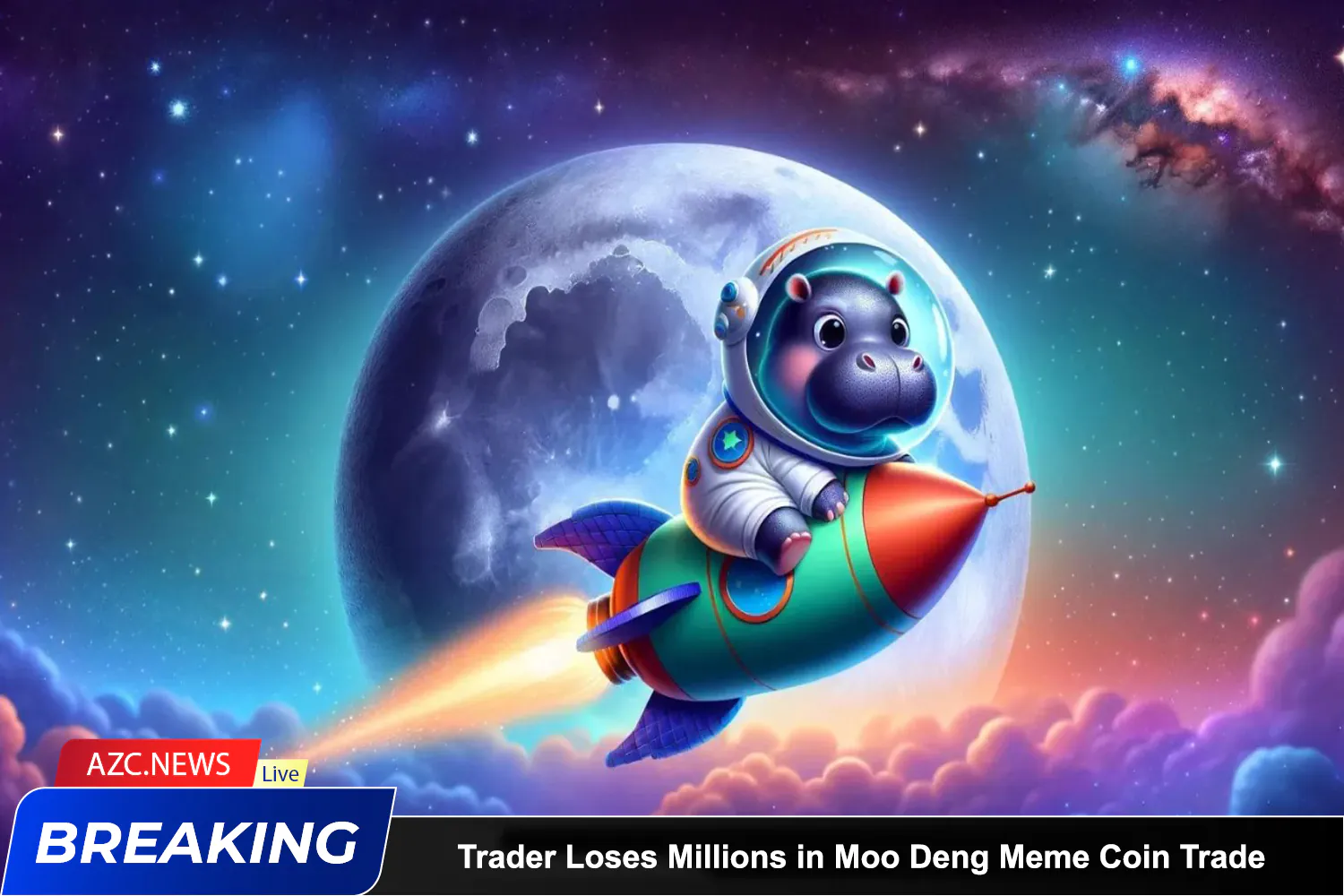 Azcnews Trader Loses Millions In Moo Deng Meme Coin Trade