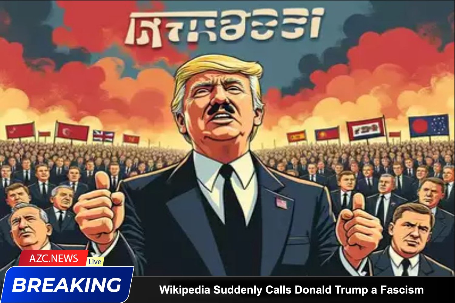 Azcnews Wikipedia Suddenly Calls Donald Trump A Fascism