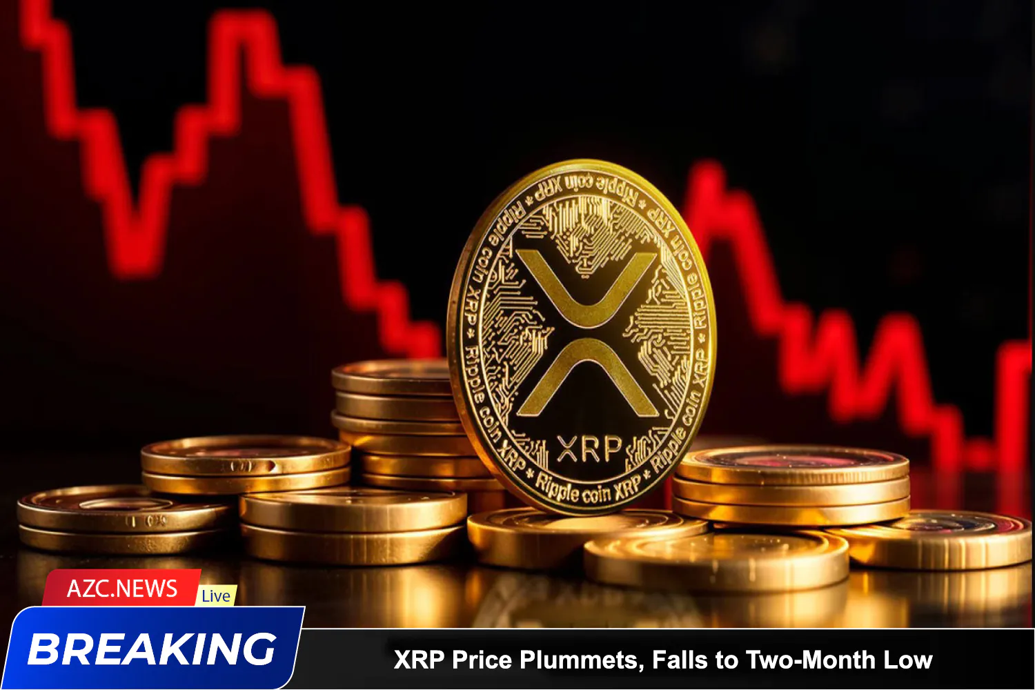 Azcnews Xrp Price Plummets, Falls To Two Month Low