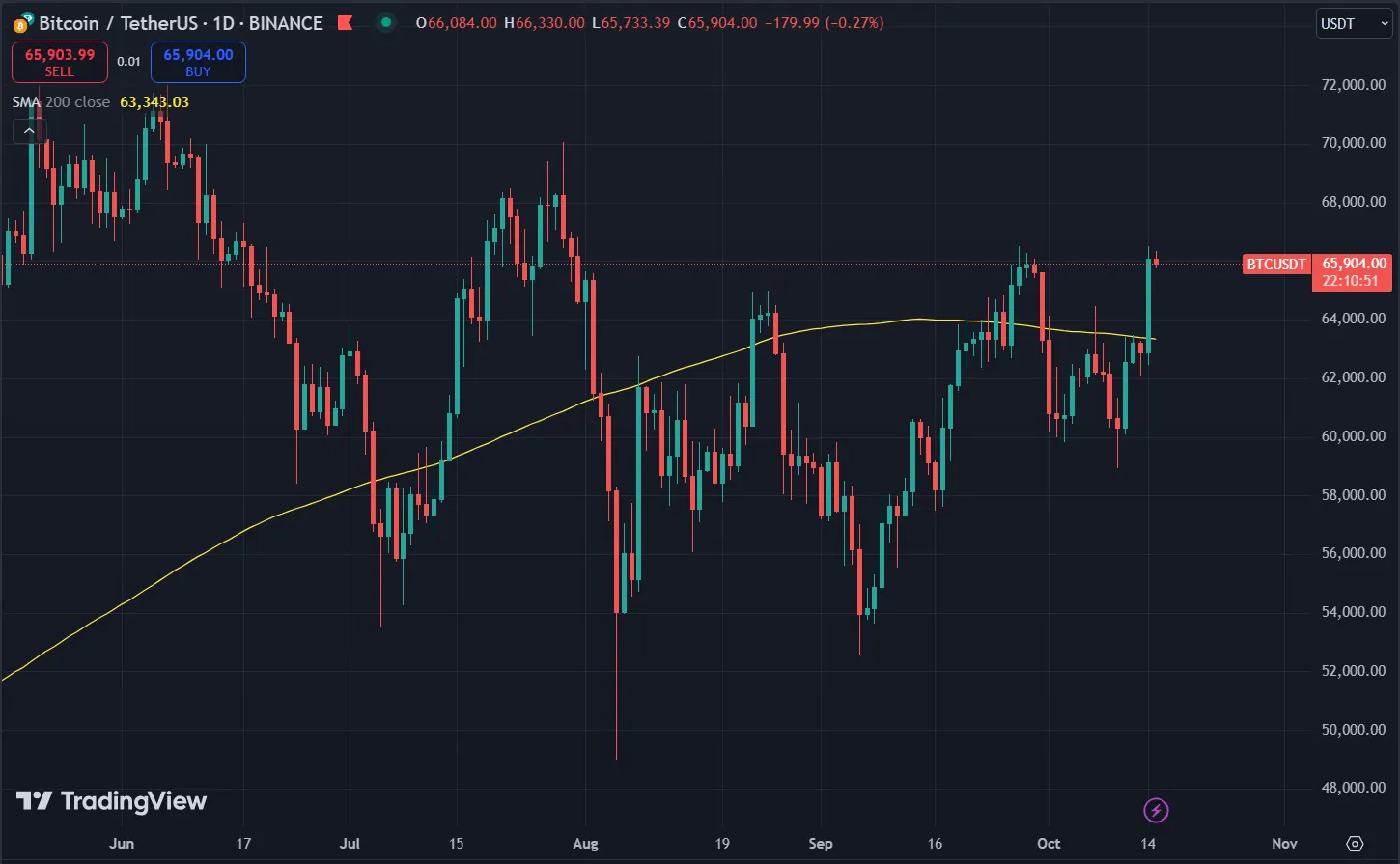 Bitcoin Price Chart