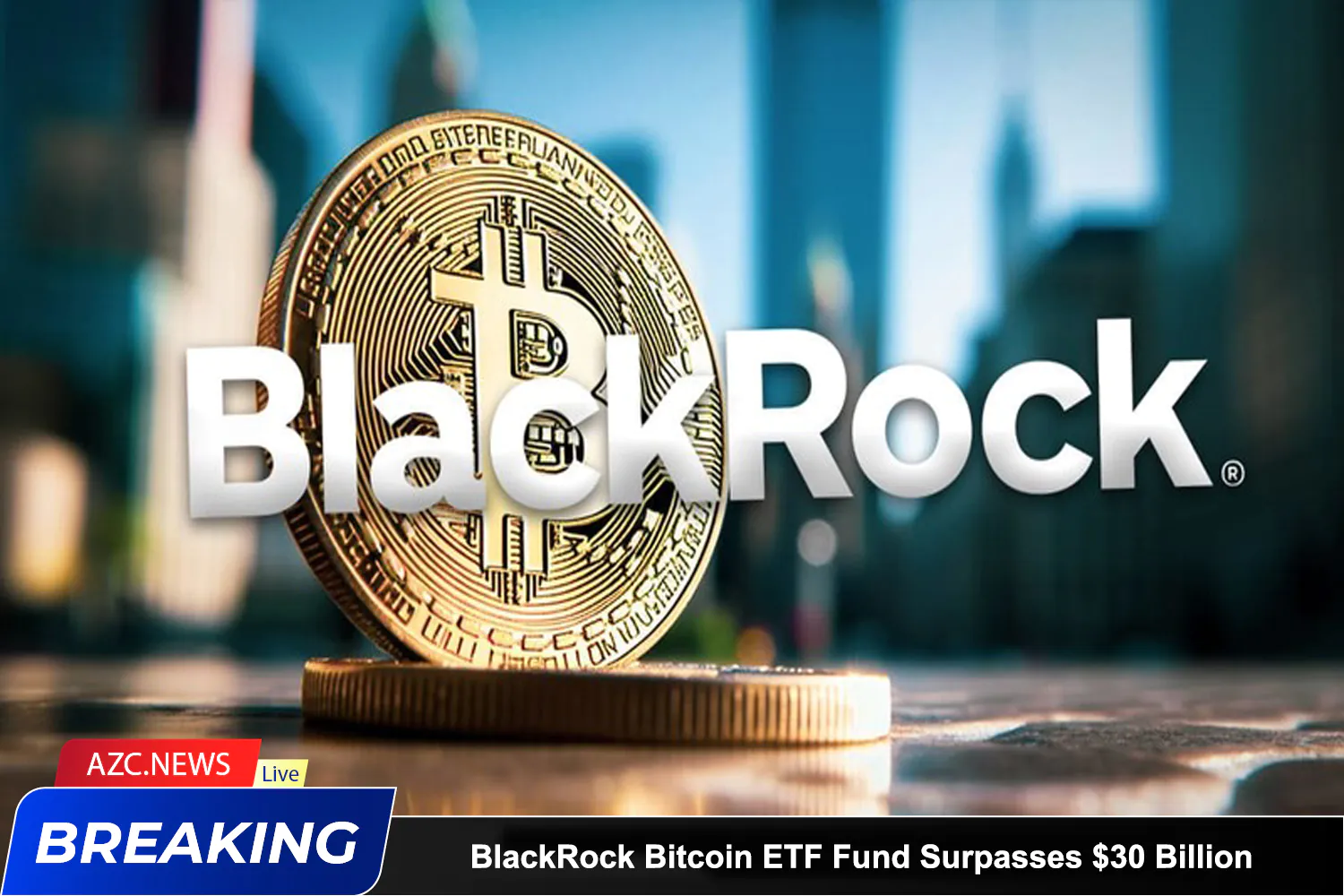 Blackrock Bitcoin Etf Fund Surpasses $30 Billion