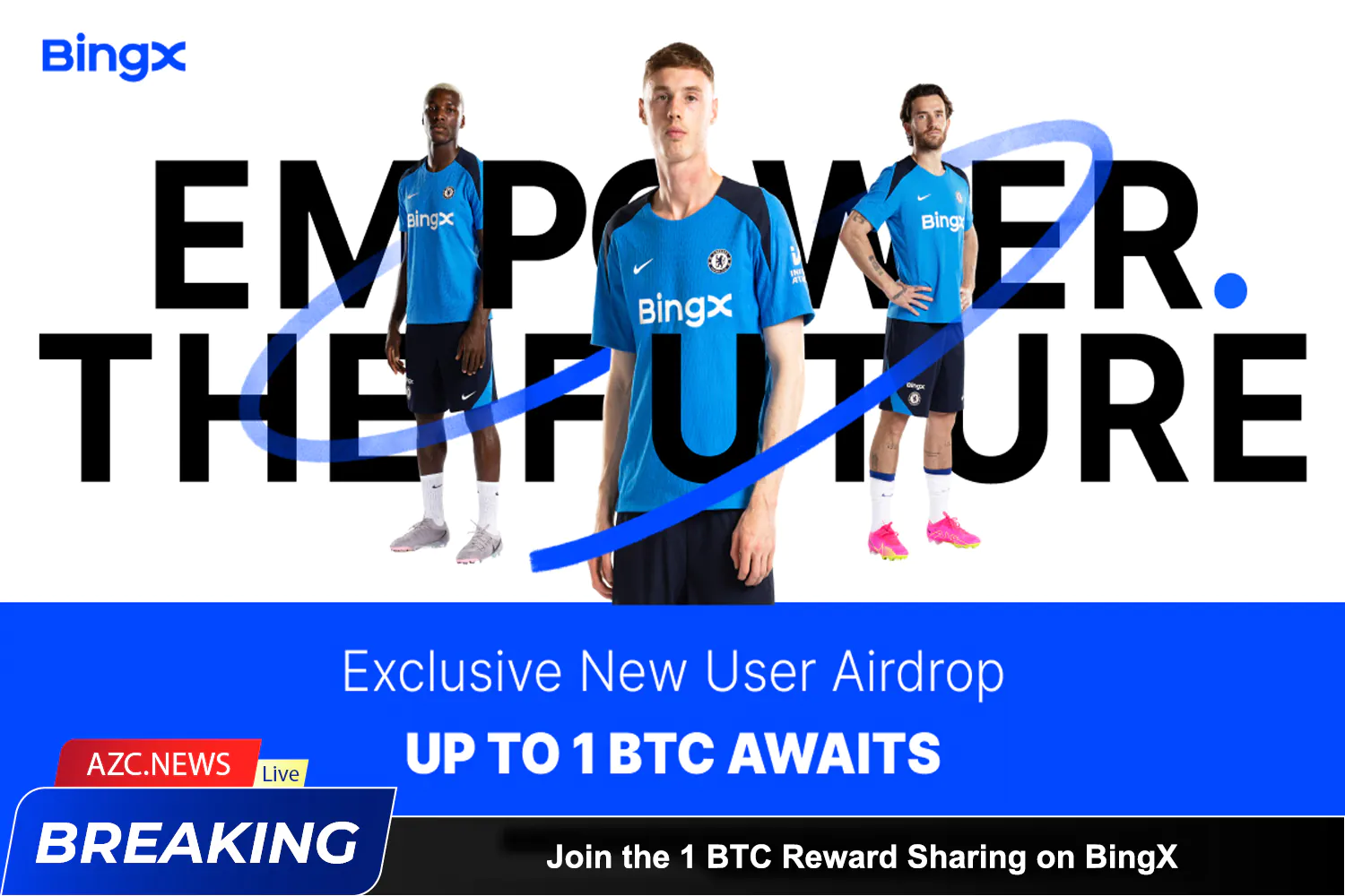 Join The 1 Btc Reward Sharing On Bingx