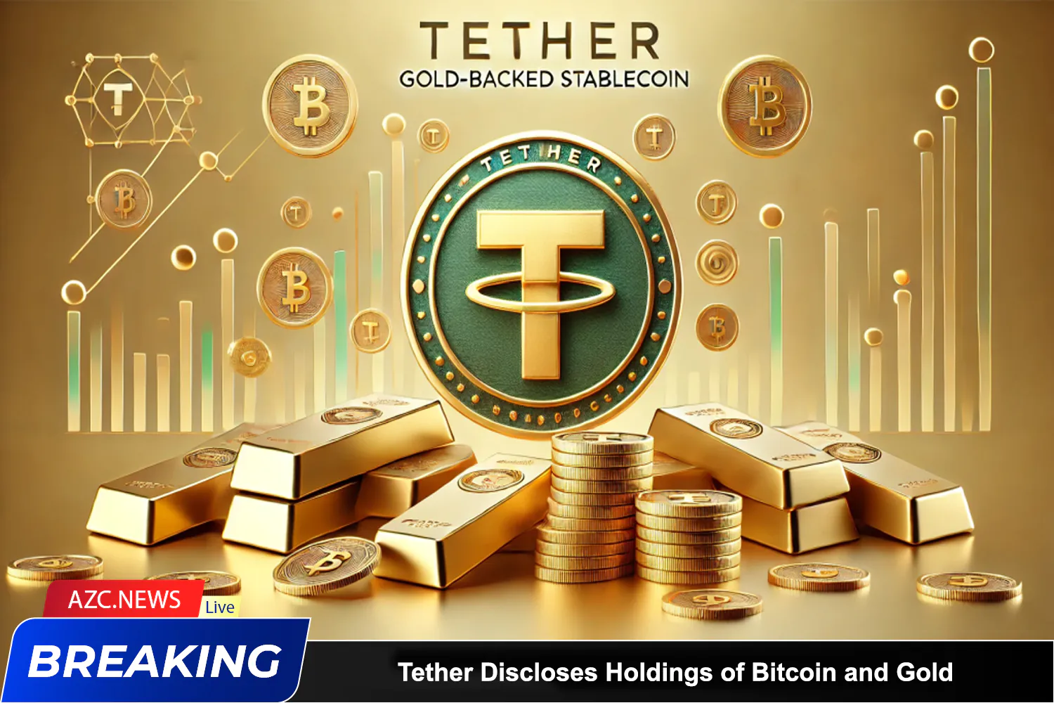 Tether Discloses Holdings Of Bitcoin And Gold