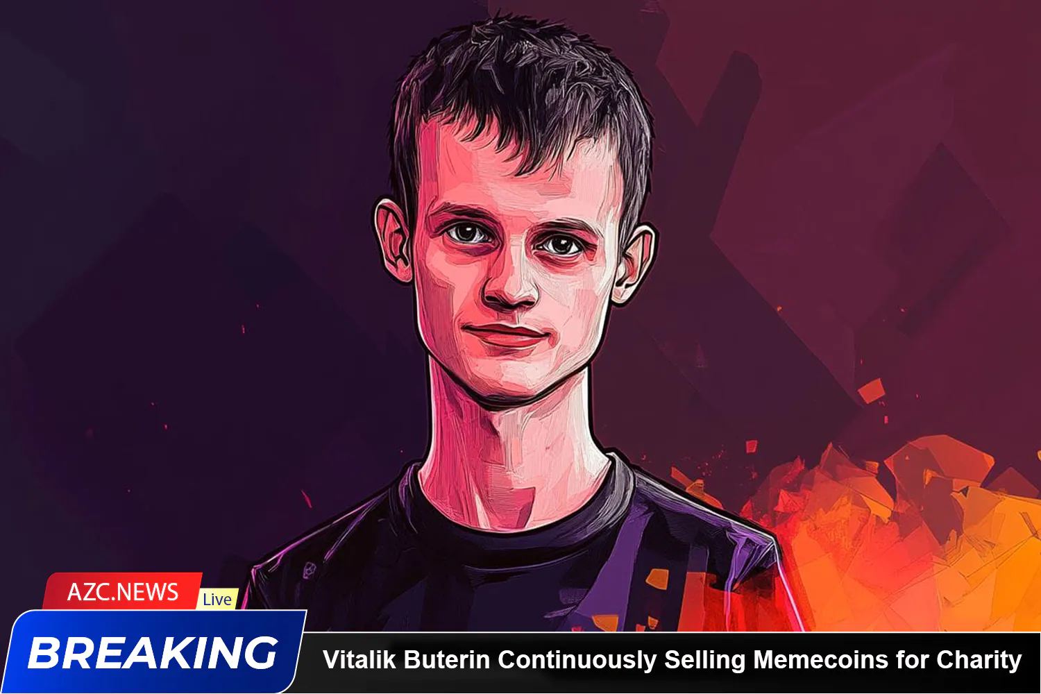 Vitalik Buterin Continuously Selling Memecoins For Charity