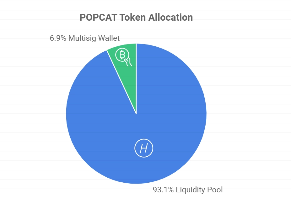 POPCAT Token allocation and release schedule