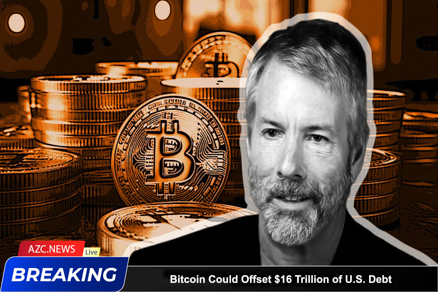 Azcnews Bitcoin Could Offset $16 Trillion Of U.s. Debt