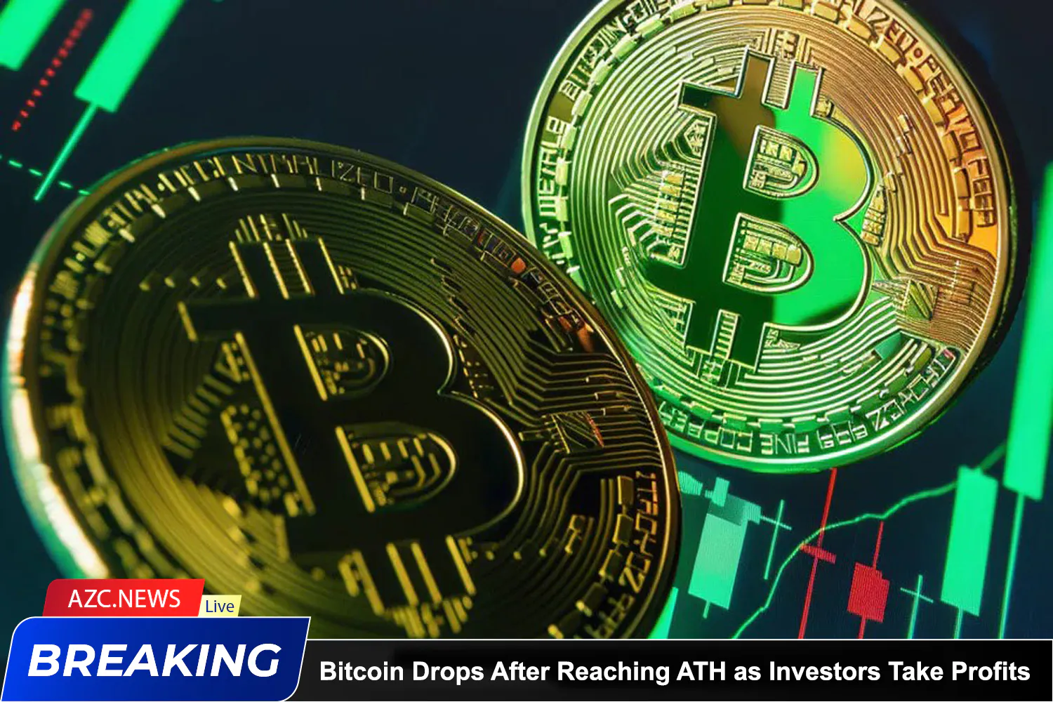 Azcnews Bitcoin Price Drops After Reaching Ath As Investors Take Profits