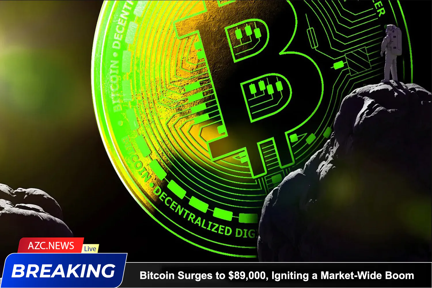 Azcnews Bitcoin Surges To $89,000, Igniting A Market Wide Boom