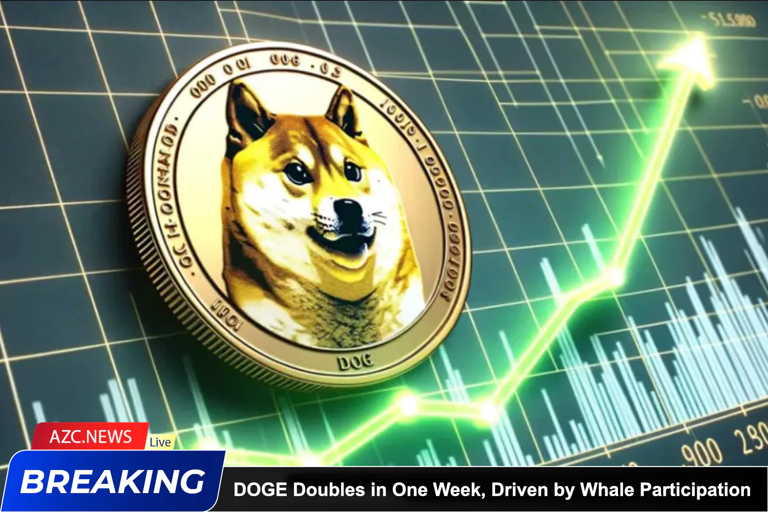 Azcnews Dogecoin Doubles In One Week, Driven By Whale Participation