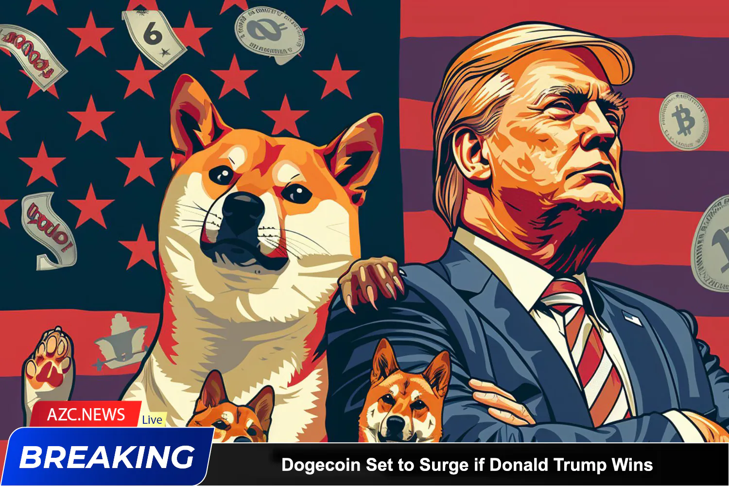 Azcnews Dogecoin Set To Surge If Donald Trump Wins