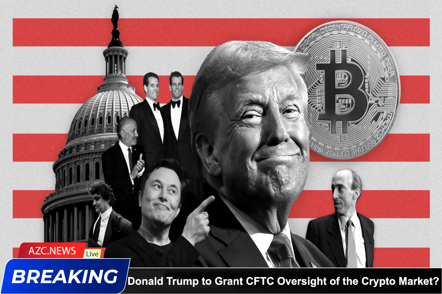 Azcnews Donald Trump To Grant Cftc Oversight Of The Crypto Market