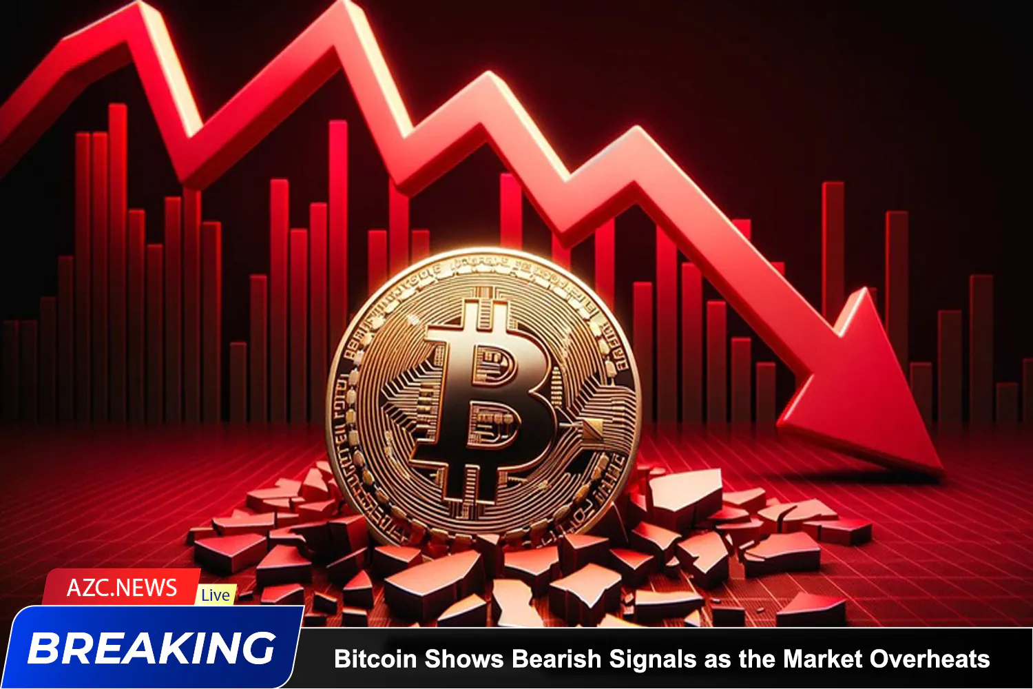 Bitcoin Shows Bearish Signals As The Market Overheats