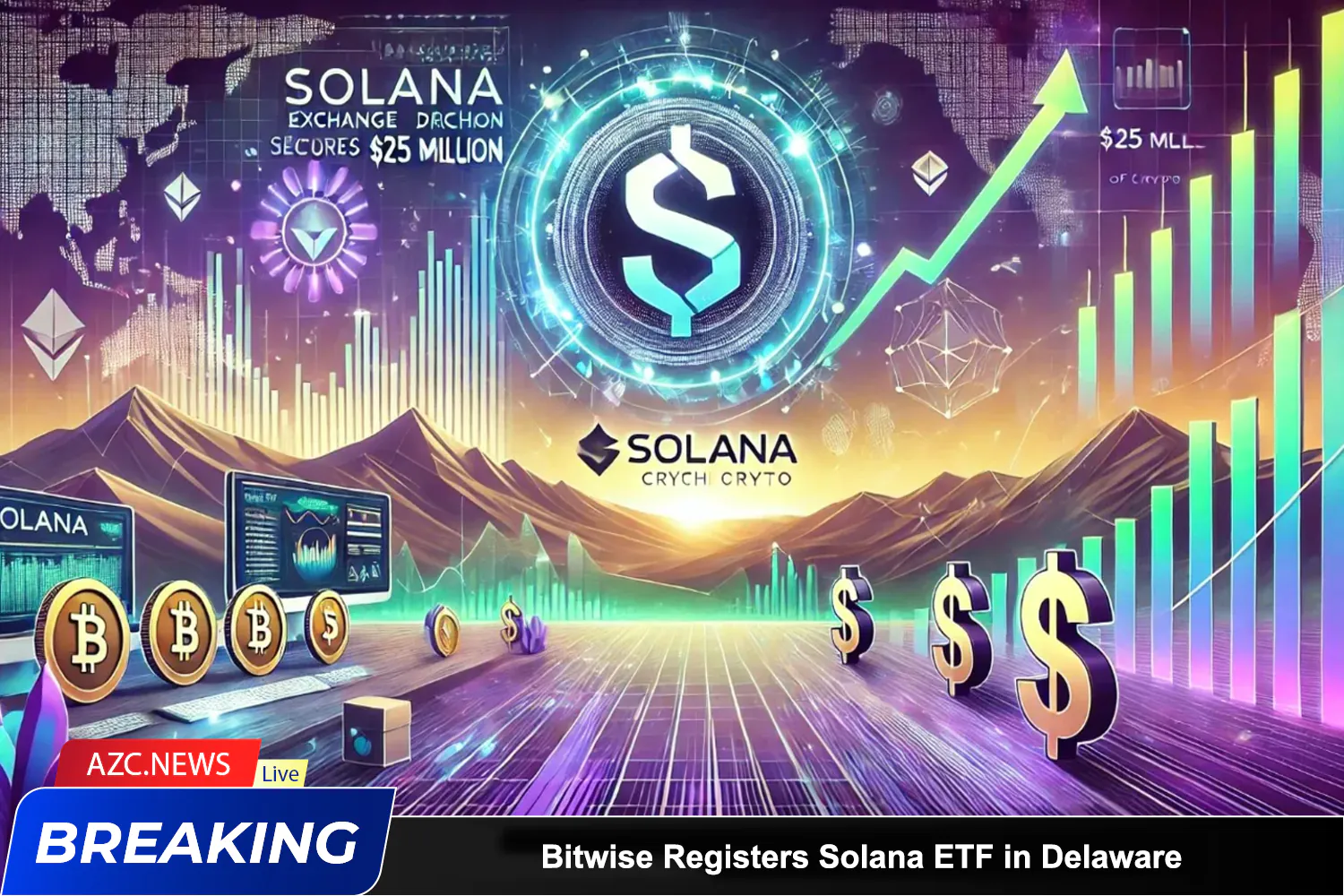 Bitwise Registers Solana Etf In Delaware