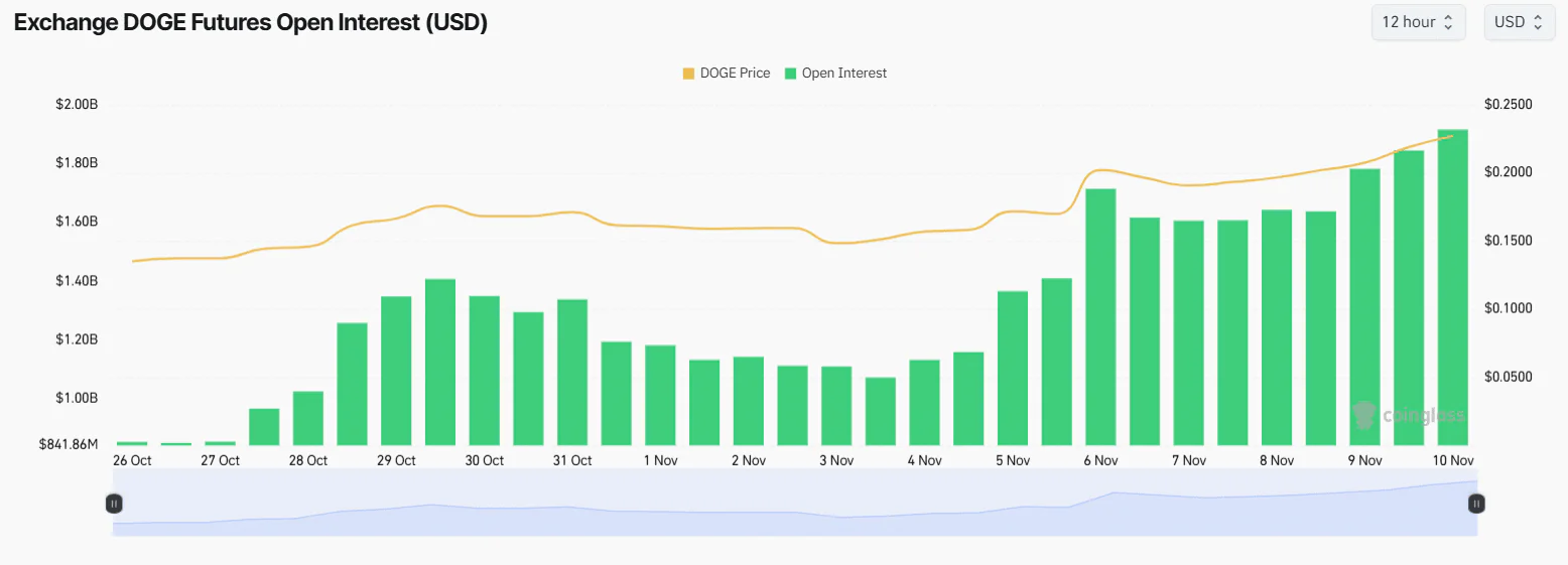 Doge Open Interest