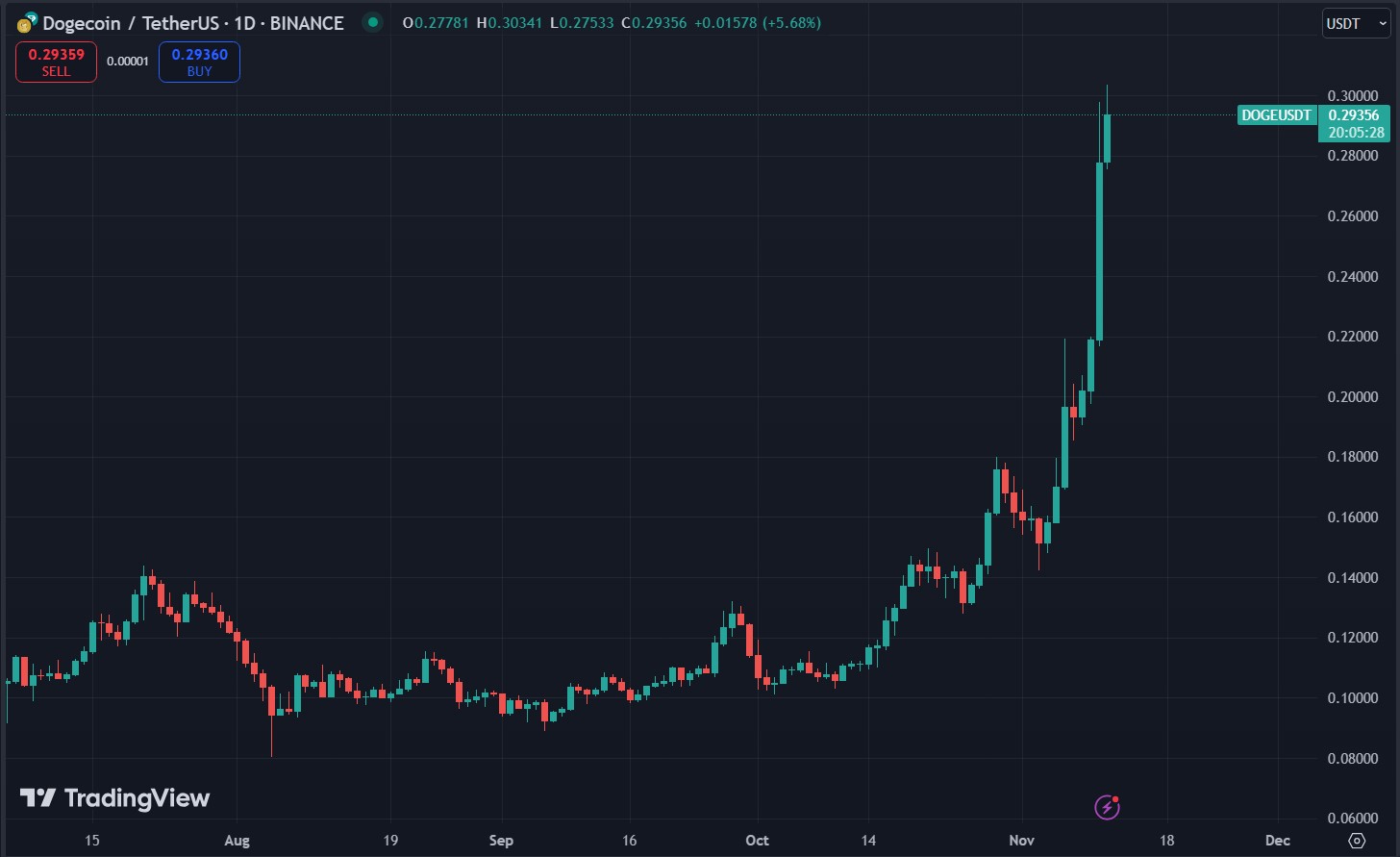 Doge Usdt Chart