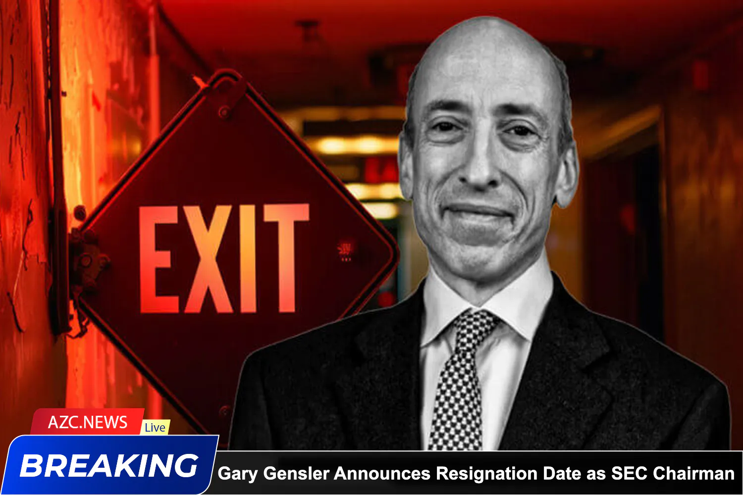 Gary Gensler Announces Resignation Date As Sec Chairman