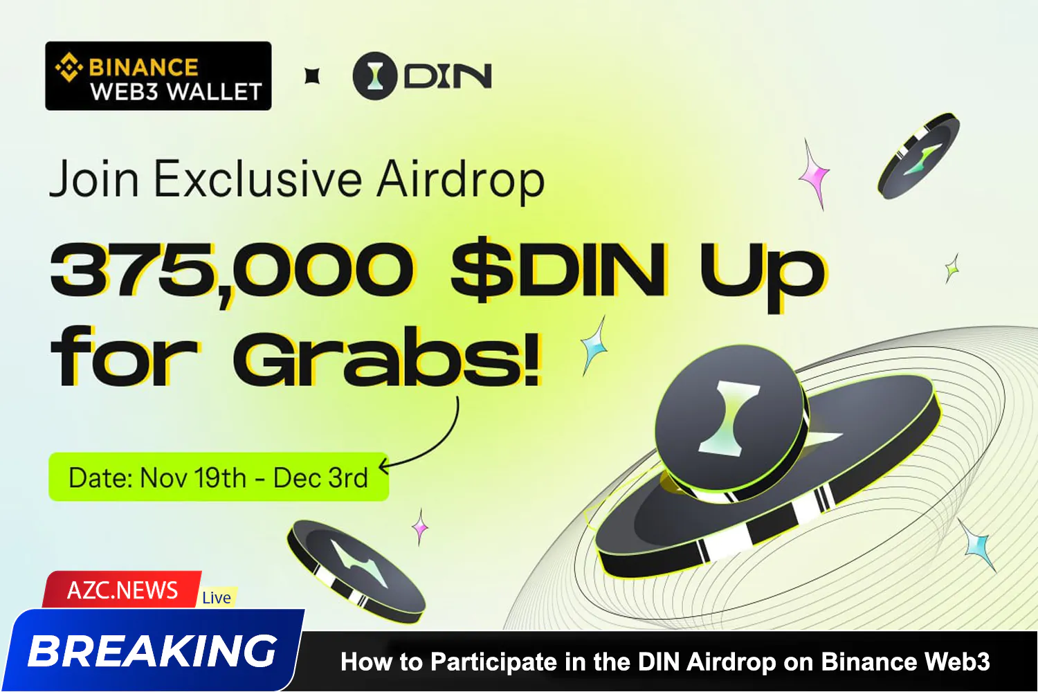 How To Participate In The Din Airdrop On Binance Web3