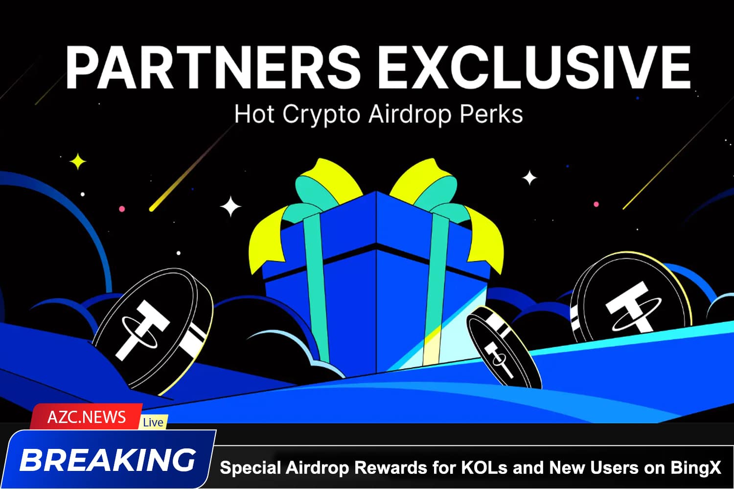 Special Airdrop Rewards For Kols And New Users On Bingx