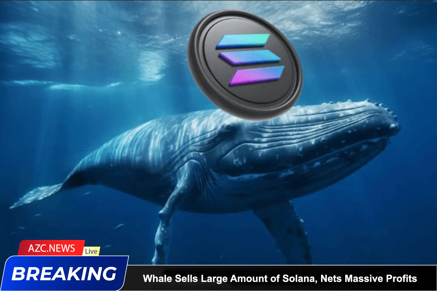 Whale Sells Large Amount Of Solana, Nets Massive Profits