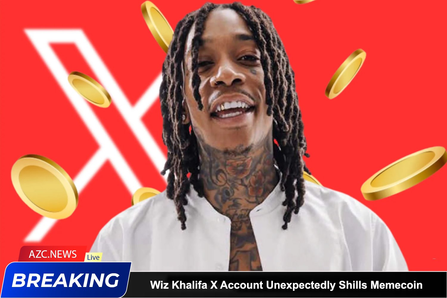 Wiz Khalifa X Account Unexpectedly Shills Memecoin