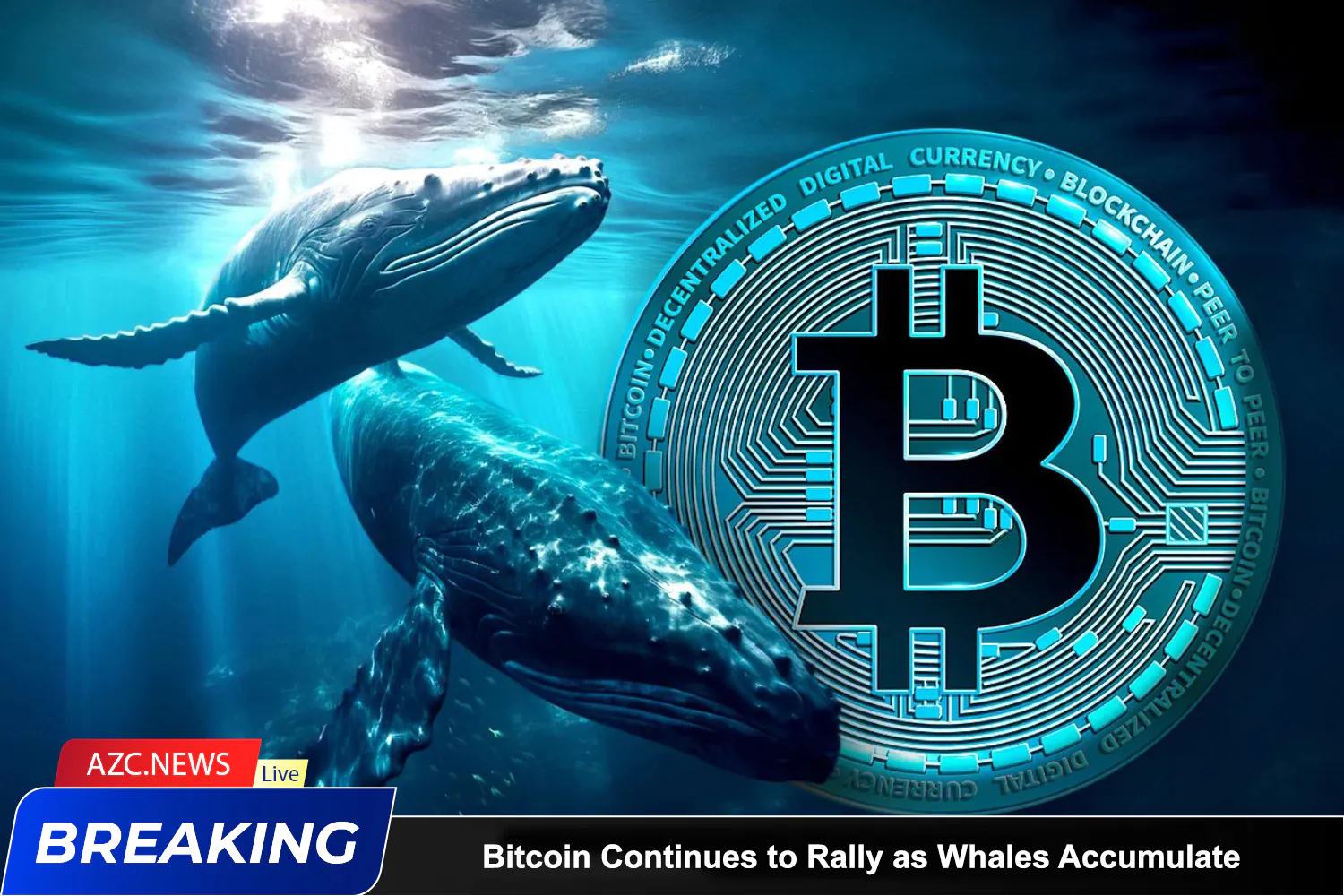 Azcnews Bitcoin Continues To Rally As Whales Accumulate