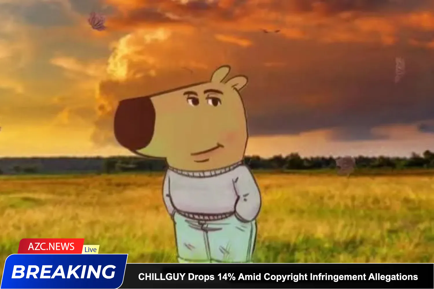 Azcnews Chillguy Drops 14% Amid Copyright Infringement Allegations Real