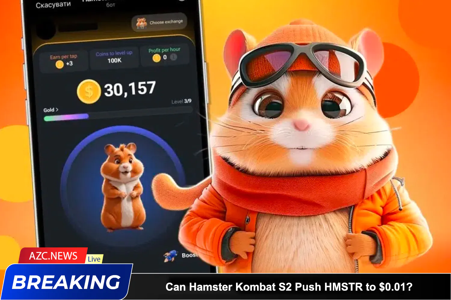 Azcnews Can Hamster Kombat S2 Push Hmstr To $0.01