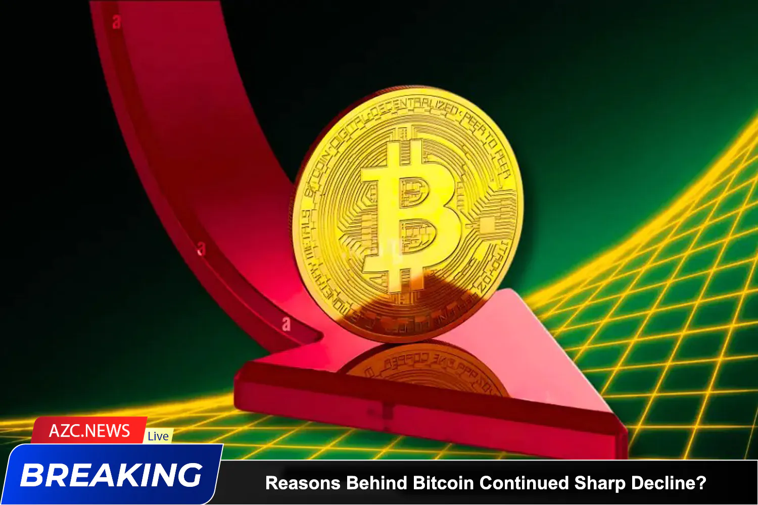 Azcnews Reasons Behind Bitcoin And The Market's Continued Sharp Decline