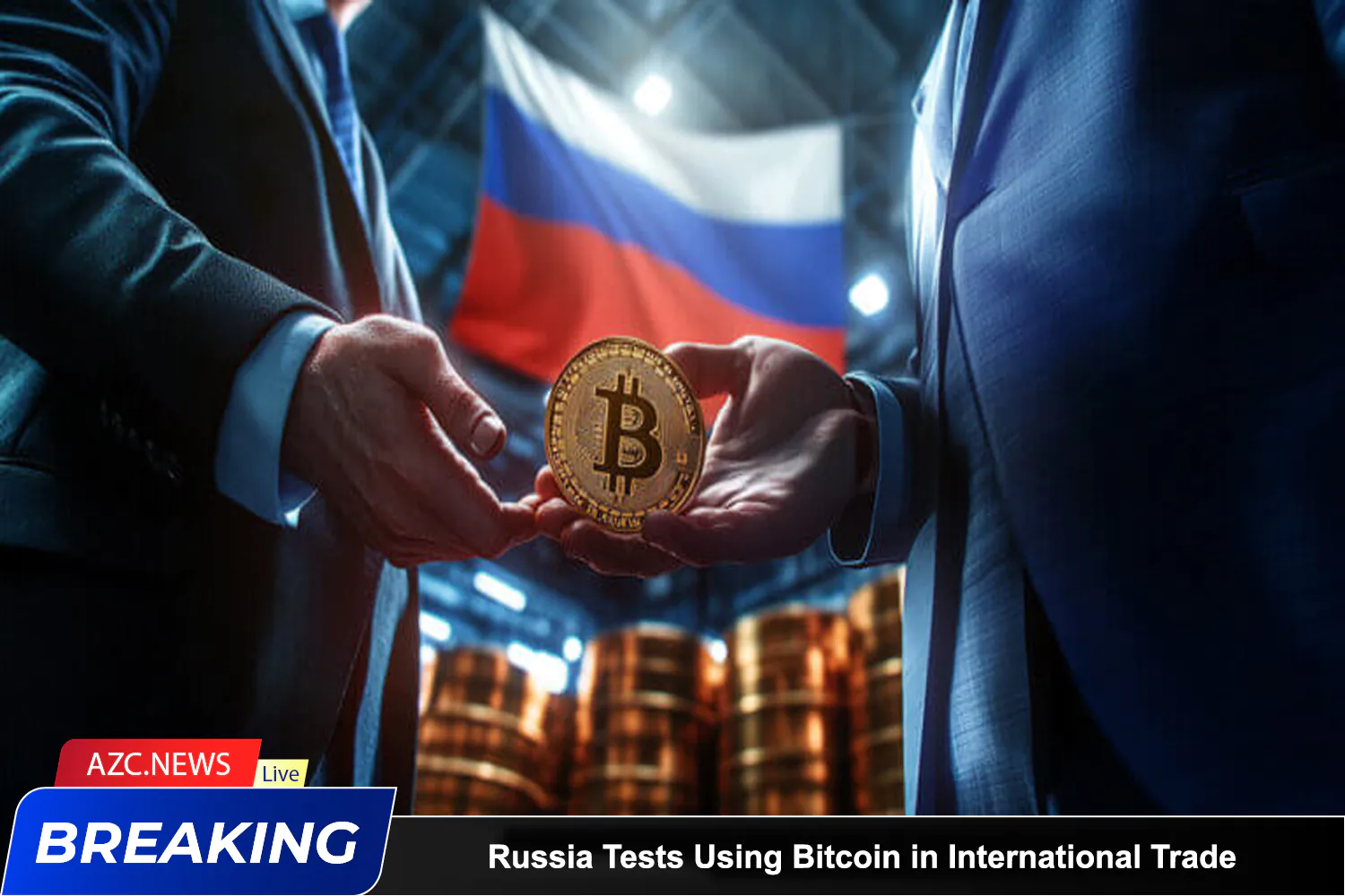 Azcnews Russia Tests Using Bitcoin In International Trade