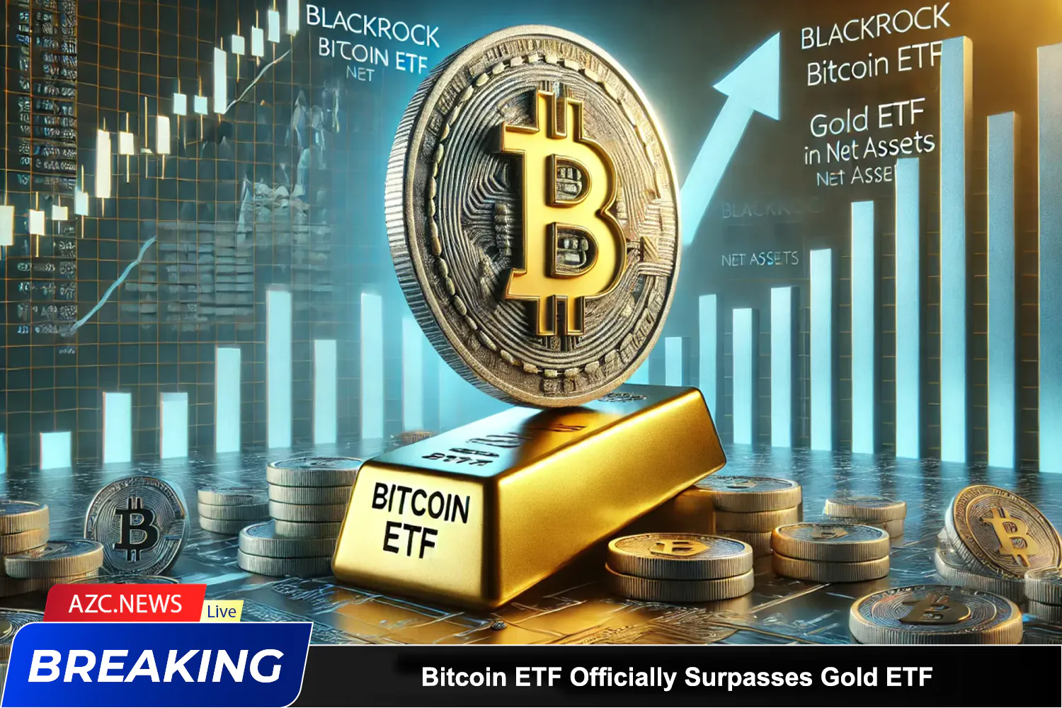 Bitcoin Etf Officially Surpasses Gold Etf In Assets Under Management