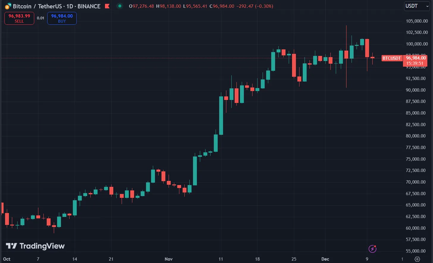 Bitcoin Price Chart