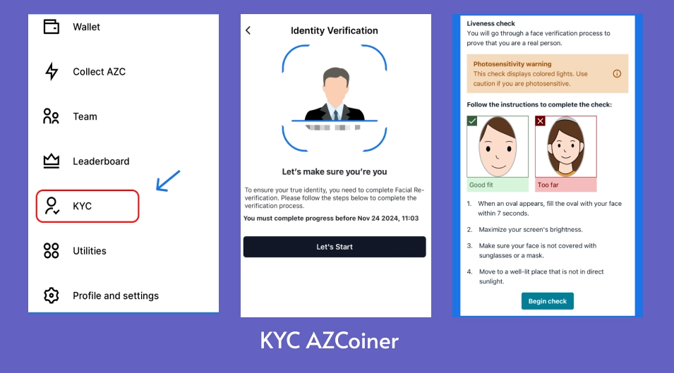 KYC AZCoiner 