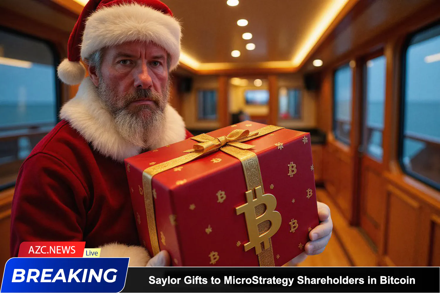 Michael Saylor Gifts Christmas Presents To Microstrategy Shareholders In Bitcoin