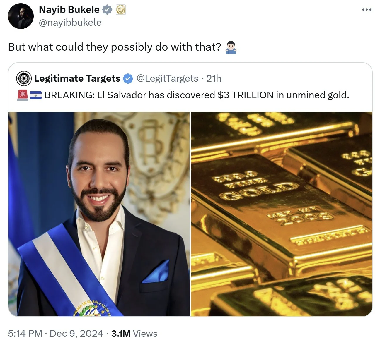 Nayib Bukele On X